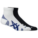 Asics - Cushioned Run Quarter Sock - Laufsocken 43-46 grau