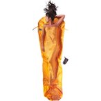 COCOON Silk MummyLiner - Seiden-Schlafsack sunset