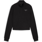PUMA Damen Jacke W x HYROX CLOUDSPUN 1/4 ZIP, Größe XL in Schwarz