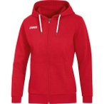 JAKO Damen Kapuzenjacke Base, Größe 34 in Rot