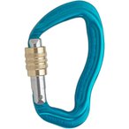 AustriAlpin Rockit Screw ID Schraubkarabiner, blau