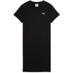 PUMA Damen Kleid ESS ELEVATED Bodycon Rib Dress, Größe S in Schwarz