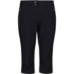 CMP Damen Keilhose WOMAN CAPRI PANT, Größe 38 in Schwarz