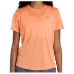 New Balance - Women's Athletics S/S - Laufshirt Gr XS orange