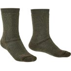 Bridgedale Expedition Heavyweight Merino   Wandersocken oliv Größe 44  Trekkin