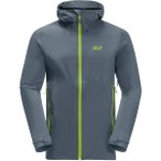 JACK WOLFSKIN Herren Funktionsjacke HIGHEST PEAK 2.5L M, Größe S in Grau