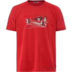 Vaude Gleann II  Herren  T-Shirts rot Größe M Trekking  Elastisch