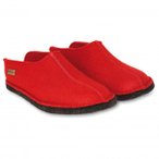 Haflinger - Smily - Hüttenschuhe 41 rot