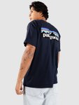 Patagonia P-6 Logo Responsibili T-Shirt new navy Gr. M