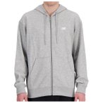 New Balance - Sport Essentials Logo Fleece Full Zip - Hoodie Gr XXL grau