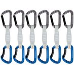 Mammut Workhorse Keylock Quickdraw Express Set, 12cm, grey-blue, 6er Pack
