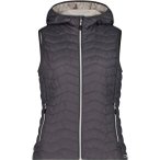 CMP Damen Weste WOMAN VEST FIX HOOD, Größe 40 in Grau