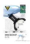 Topeak Omni-Backup-Elite Zubehör Halterung-Schwarz-One Size