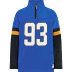 PROTEST Kinder Rolli PRTRuben JR 1/4 zip active top, Größe 128 in Blau
