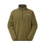 Picture - Kimag 1/4 Zip Fleece - Fleecepullover Gr S oliv