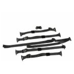 Ortlieb - Compression-Straps Atrack - Kompressionsgurt Gr One Size schwarz