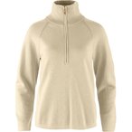 Fjällräven Övik Lite Half Zip  Damen  Pullover beige Größe XL Lifestyle  Ha
