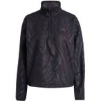 ADIDAS Damen Rolli AOP Polarfleece Pullover, Größe L in Schwarz