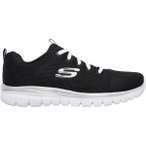 SKECHERS Damen Freizeitschuhe GRACEFUL - GET CONNECTED, Größe 39 in Schwarz