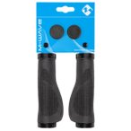 M-Wave - Cloud Ergo Fix 2 - Fahrradgriffe Gr 130 mm grau/blau