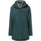 VAUDE Damen Doppeljacke Wo Idris 3in1 Parka IV, Größe 38 in Grün