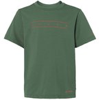 Vaude Print  Kinder  T-Shirts gruen Größe 110  Trekking  Atmungsaktiv