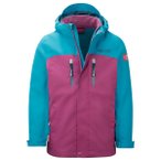 Trollkids - Girl's Bryggen 3in1 Jacket - Doppeljacke Gr 110 lila