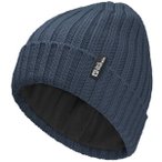 JACK WOLFSKIN Herren Mütze RIB KNIT BEANIE, Größe ONE SIZE in Grau
