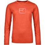 ORTOVOX Damen Shirt 150 COOL MTN SILHOUETTE LS W, Größe L in Orange