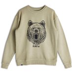 Kavu Core Crew  Herren  Pullover braun Größe M Lifestyle  Widerstandsfähig