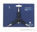 BBB ThreeStar 2/2,5/3 mm Innensechskantschlüssel-Schwarz-One Size