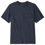 Patagonia - MW '95 Oval Logo Pocket Tee - T-Shirt Gr XS blau