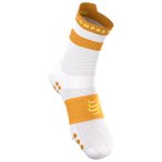 Compressport - Pro Racing Socks V4.0 Run High - Laufsocken  T1 - EU 35-38 weiß
