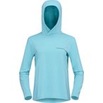 Norrona Femund Tech  Damen  Hoodies tuerkis Größe S Trekking  Schnell trocknen