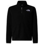 The North Face - Teen's Glacier 1/4 Zip Pullover - Fleecepullover Gr L schwarz