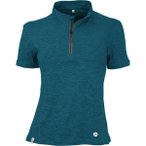 MAUL Damen Shirt Schenna-1/2 RV-T-Shirt, Größe 34 in Blau
