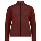 Mons Royale Quad Merino Fleece  Damen  Fleecejacke rot Größe M Mountainbike  S
