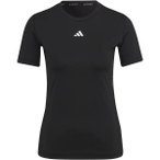 ADIDAS Damen Shirt Techfit Training, Größe L in Schwarz