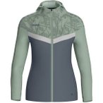 JAKO Damen Kapuzensweat Kapuzenjacke Iconic, Größe 34 in Grau