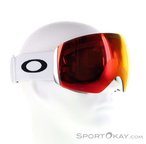 Oakley Flight Deck L Skibrille-Weiss-One Size