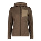 Campagnolo Damen Kapuzensweats lg.Arm Da WOMAN JACKET FIX HOOD, Größe 38 in Sc