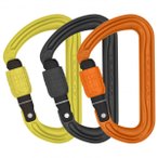 DMM - Shadow - Verschlusskarabiner Gr Screwgate (3-Pack) bunt