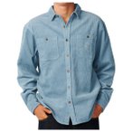 Rip Curl - Premium Surf Cord L/S Shirt - Hemd Gr L türkis