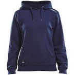 CRAFT Damen Kapuzensweat COMMUNITY, Größe XS in Blau