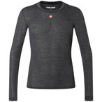 Castelli Medio Base Layer  Herren  Langarm Unterhemden grau Größe L Rennrad  E