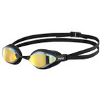 Arena - Airspeed Mirror - Schwimmbrille gelb/schwarz