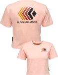 Black Diamond - T-Shirt aus organischer Baumwolle - W Faded Crop SS Tee Alpine S