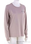 Black Diamond Heritage Wordmark LS Damen Shirt-Beige-L