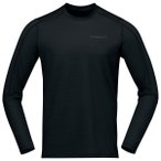 Norrøna - Falketind EqualiserUll Long Sleeve - Merinoshirt Gr S schwarz