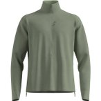 Odlo Grid Fleece Herren Funktionsshirt ( Hellgrau XL)